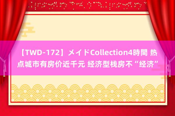 【TWD-172】メイドCollection4時間 热点城市有房价近千元 经济型栈房不“经济”