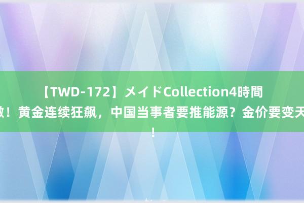 【TWD-172】メイドCollection4時間 刺激！黄金连续狂飙，中国当事者要推能源？金价要变天了！