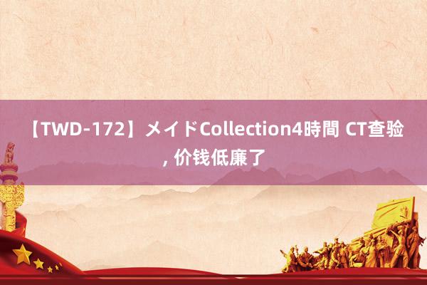 【TWD-172】メイドCollection4時間 CT查验， 价钱低廉了