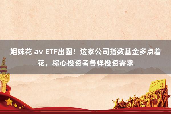 姐妹花 av ETF出圈！这家公司指数基金多点着花，称心投资者各样投资需求